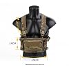 EMERSONGEAR D3CR Micro Chest Vest,Mini Style,Compatible with Chest Strap/Tac Backpack/Tac Vest,Unisex