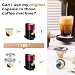 HAILASRE Reusable Capsule Adapter for Nespresso OriginalLine Capsules,40ml