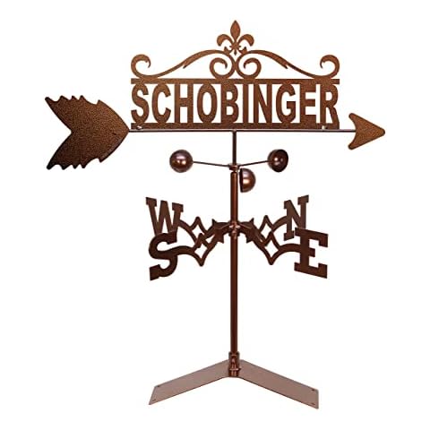 SWEN Products Personalized Family Name Weathervane (Roof Mount Included) Cover