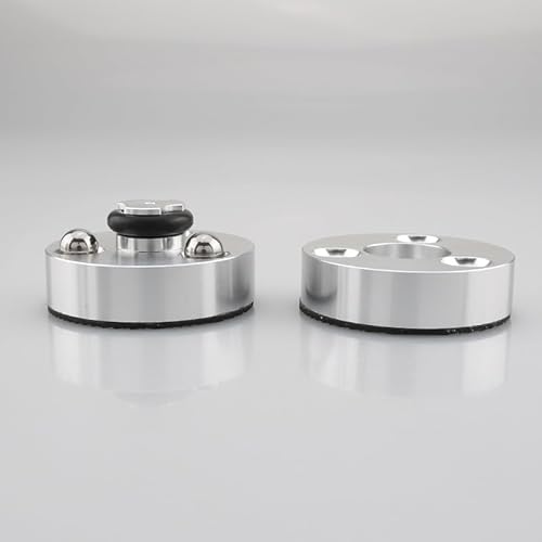 zalati Solation Pads - 4 almohadillas de aislamiento para altavoces, almohadillas amortiguadoras de golpes, accesorios para altavoz, amplificador de audio, soporte de base de aislamiento, cine en casa - imagen 7