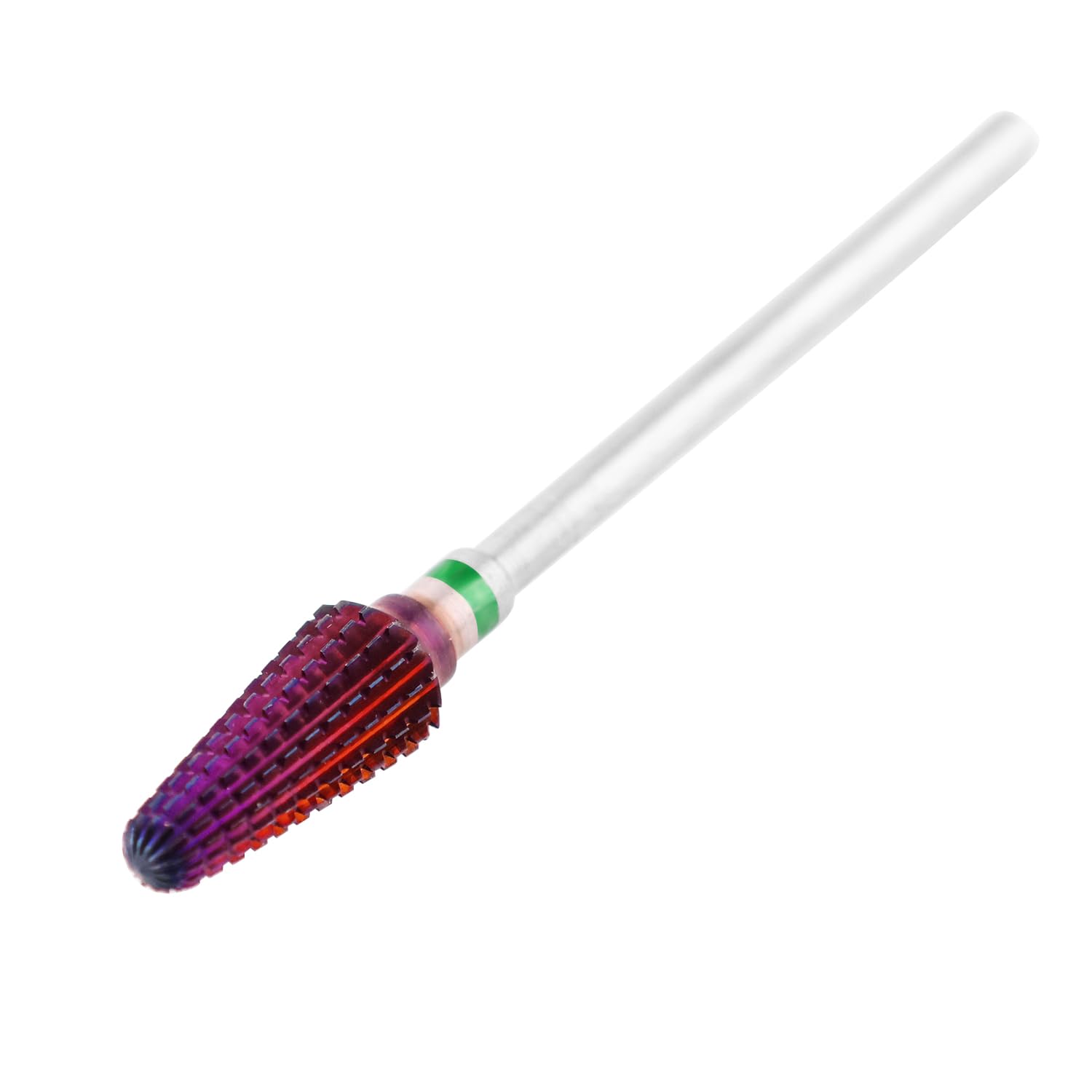 MakarttPro Professionelle E-File Nagelbohrer Wolframkarbid Diamant Prep 5-in-1 Bits für professionelle Nageltechniker (Tornado-Bohrer, grob)