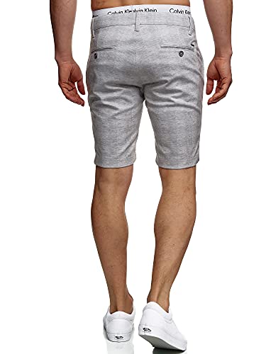 Indicode Aalborg Chino shorts voor heren met 4 zakken van viscose-stretch | korte broek regular fit bermuda chinoshorts mannen shorts shorts zomerbroek voor mannen - Image 5