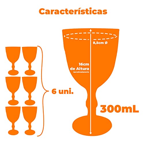 Jogo Taças, Folha, Transparente, Casambiente