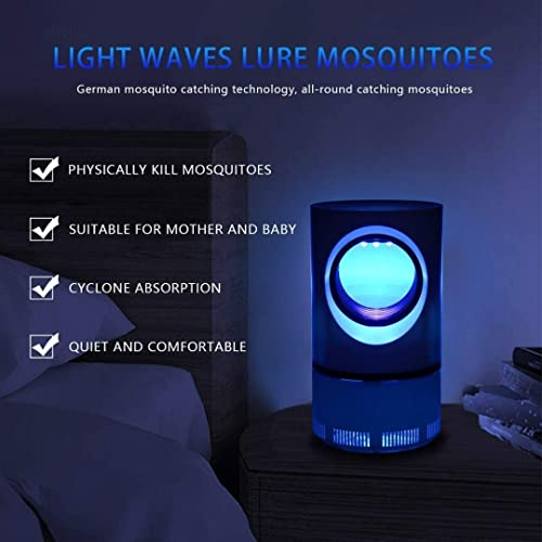 Bug Zapper, Fruit Flies Trap, Electric Mosquito & Fly Zappers/Killer - Insect Attractant Trap Powerful Little Gnats, Hangable Mosquito Lamp For Home, Indoor, Outdoor, Patio (Black) #TOP6