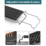 Led Aquarium Light for Plants-Full Spectrum Fish Tank Light with Timer Auto On/Off, 18-24 Inch, Adjustable Brightness, White Blue Red Green Pink LEDs with Extendable Brackets for Freshwater - Image 5