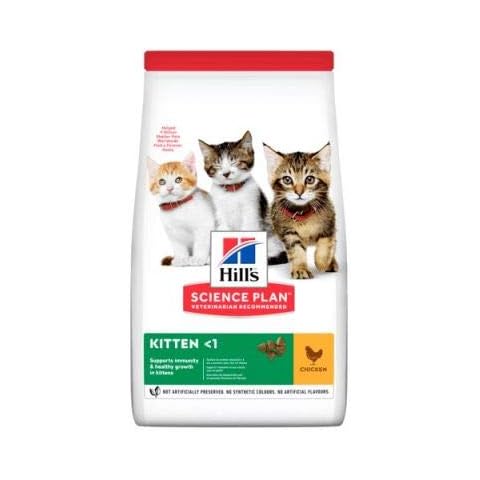 Hill's Science Plan Kitten Dry Food Chicken Flavour (7 kg X 2) Cover