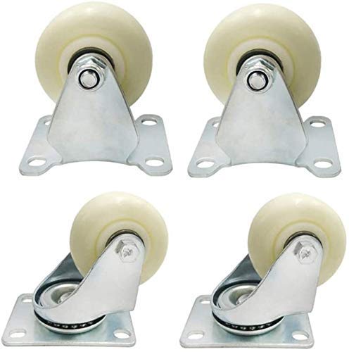 PXDOHQAW 4 Pieces Nylonnitureers,Industrial Wheel,Replace Accessories Brakeor Wheels Beasteel Ballers