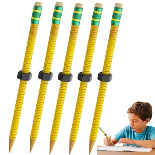 Threaded Pencil for Adhd, Adhd Pencils for Kids, Threaded...