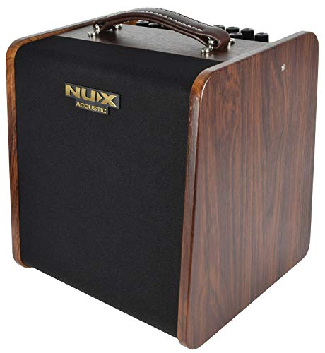 NUX STAGEMAN AC50 Amplificateur pour acoustique 50 W - Les Beatles, Paul McCartney, John Lennon, RIngo Starr, George Harrison NUX STAGEMAN AC50 Amplificateur pour acoustique 50 W
