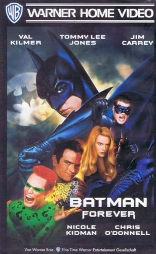 Bild: Batman Forever [VHS] f�r 49,00 EUR  bei Amazon