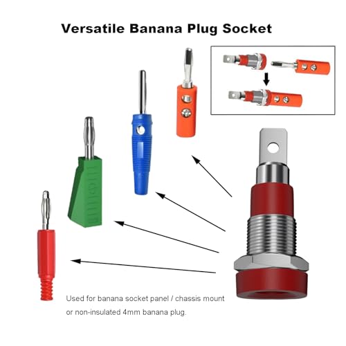 Conectores Banana Jack hembra, pack 10 piezas miniatura 5