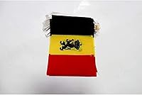 Vista 326 de Guatemala 19.7 ft BUNTING Flag 20 banderas 9'' x 6'' - Banderas de cuerda guatemalteca 5.9 x 8.3 in - AZ FLAG