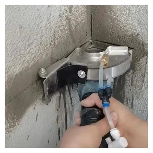 Protector de amoladora angular que elimina el polvo con agua 6