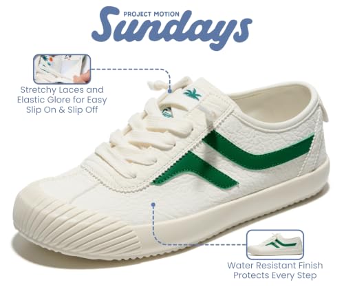 Sundays Casual Sneakers for Women - Court Sneakers - Slip On Sneakers Women by PROJECT MOTION SUNDAYS - Used condition - Image 2
