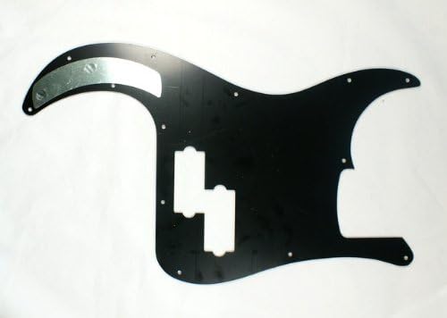 (B35) Custom Guitar Pickguard fits Precision Bass PB 13 Hole ,3Ply Black