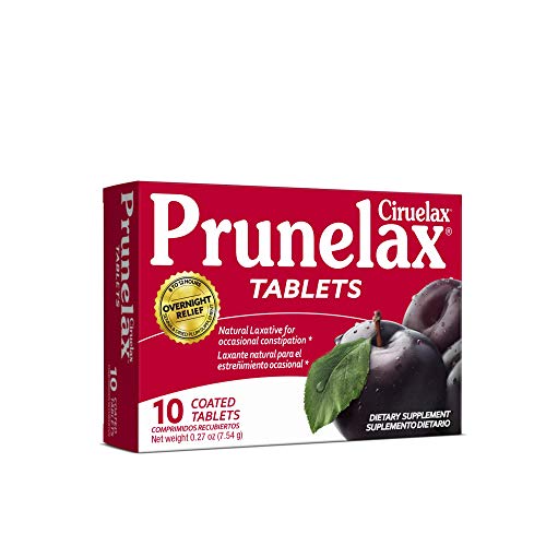 Prunelax Prunelax Ciruelax Natural Laxative Regular, 10 Count, 10 Count #TOP20