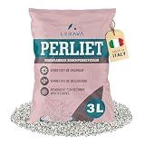 LERAVA® - Perliet [Natuurlijk & Niet-Toxisch] - 3L - Grove Granulometrie, Lichtgewicht, Steriel - Voor Landbouw, Potgrondmengsels, Hydrocultuur - Uitstekende Waterafvoer, Voedingsstoffenretentie