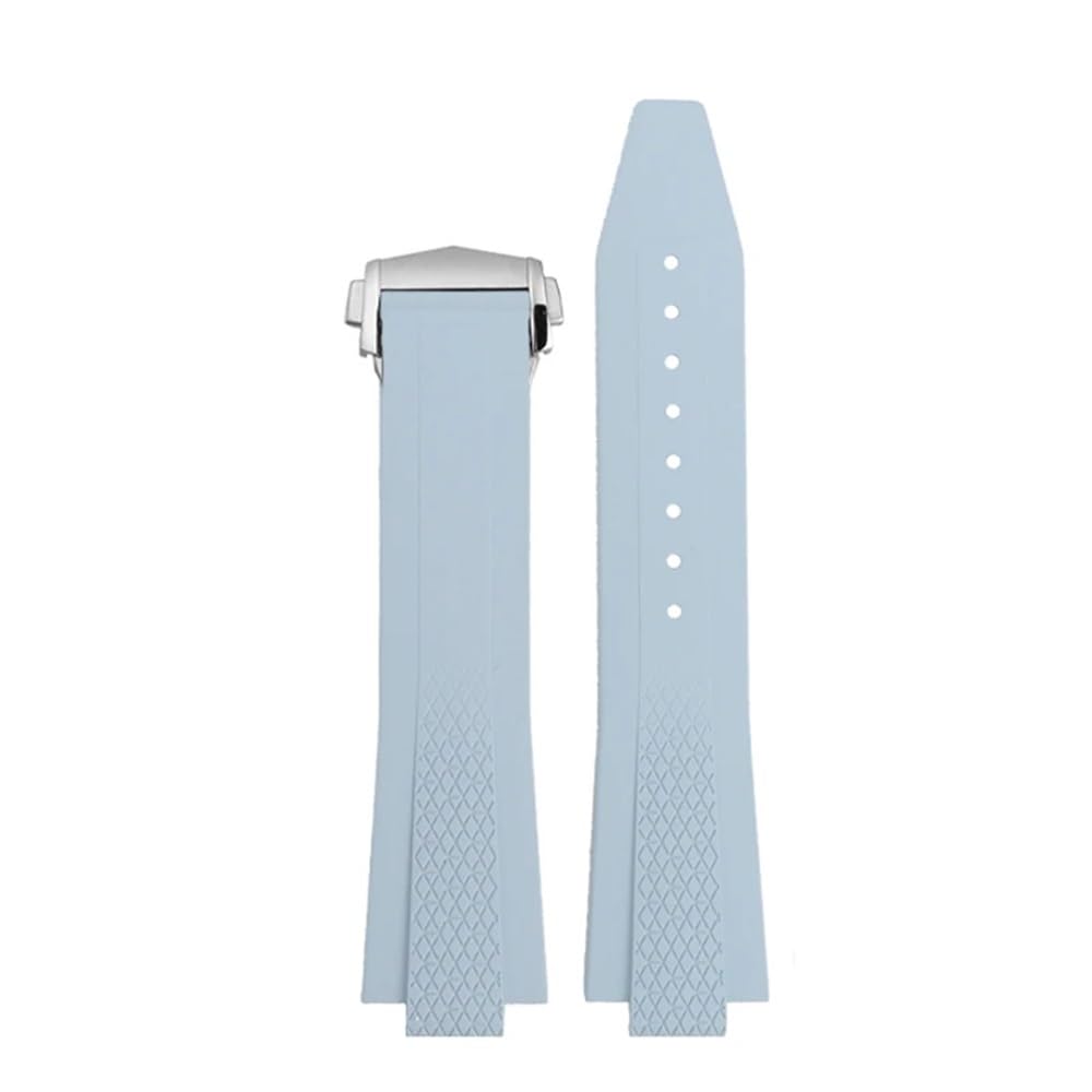 Bracelet caoutchouc fluoré Longines Yuedong L3.830 durable