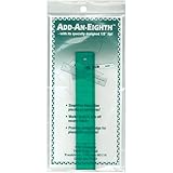 CM Designs 8CMD Add-an-Eighth Ruler, 6-Inch, Green