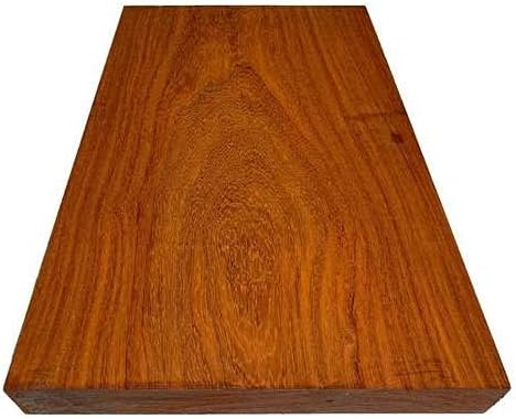African padauk electric guitar body blanks, 21x14x2 inches