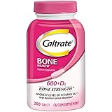 Caltrate 600+D3 Calcium and Vitamin D Supplement Tablet for maximum calcium absorption, 600 mg -200 Count (Pack of 1)