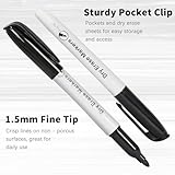 Duchong 144 Count Dry Erase Markers Bulk, Fine Tip Whiteboard Markers for Kids Teachers, Dry Erase Pens Bulk Pack for Classroom Home, Back to School Supplies