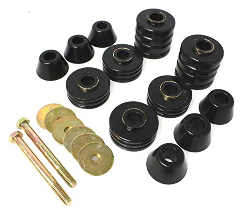 Vertical Misalignment Between Cab and Pickup Box on Driver Side of Vehicle - 2019-2021 Chevrolet Silverado & GMC Sierra 8 Energy Suspension 3.4103G Body Mount for GM