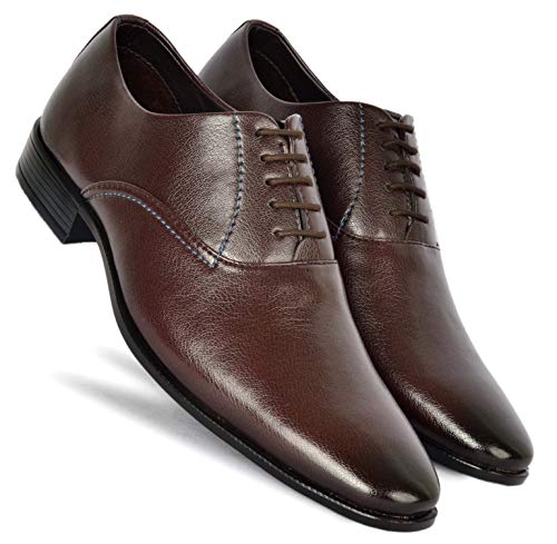 Image of AADI Men's Synthetic Leather Derby Party Formal Shoes