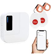 CallToU WiFi Smart Caregiver Pager Call Button Wireless Call Bell Alert Button for Elderly/Home/P...