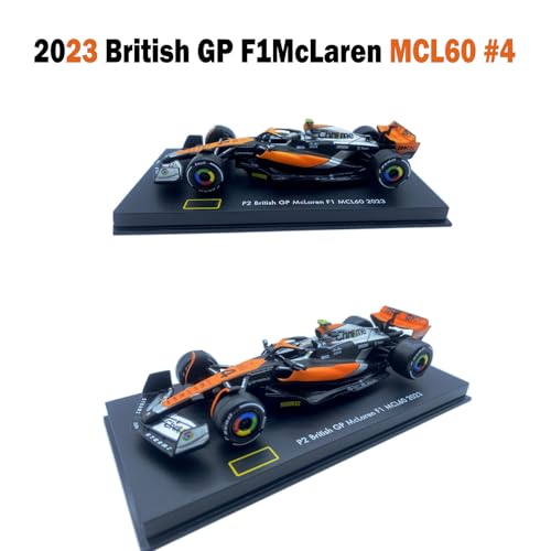 Modelo de auto HTLNUZD Bburag 1:43 F1 MCL60 Lando Norris miniatura 2