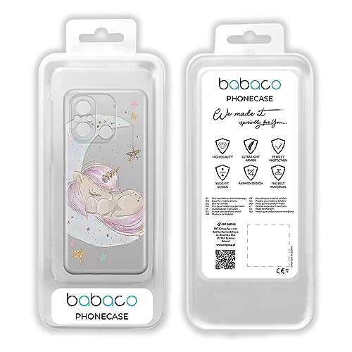 Funda Xiaomi Redmi 12C Babaco Unicornio Transparente 2
