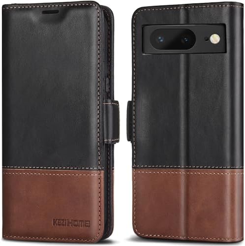 HUOUH For Google Pixel 8 5G Wallet Case With RFID Blocking PU - View #4