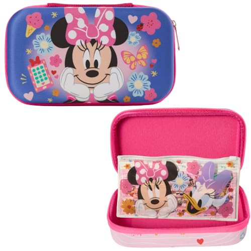 Case Set With Stickers And Gel Pens For Kids, Molded With Zip Closure, Pink