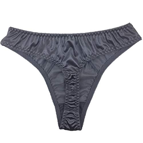 Colorful Star 5 Pack Women's Sexy Satin G-String Panties (L, 1) #TOP2