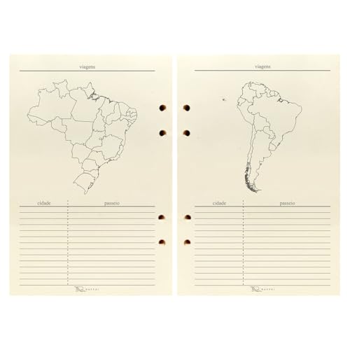 Agenda Planner Couro 2025 126-R Raffai Couros