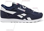 Reebok Womens Classic Nylon Sneaker