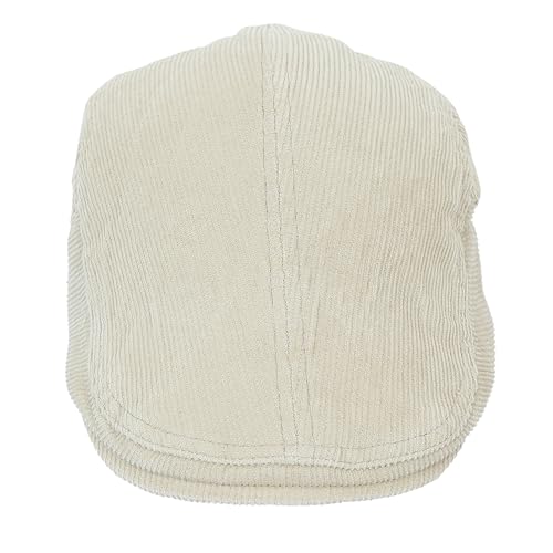 Image of FabSeasons Cotton Ivy Flat Golf Cap - Classic Newsboy Gatsby Hat for Men