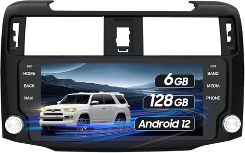 Car Stereo Radio Dash Kit for Toyota 4 Runner 2010-2019, JBL Wireless CarPlay Android Auto, 6GB+128GB 8 Core Head Unit 10.33 Inch IPS Touch Screen, GPS, Bluetooth, WiFi