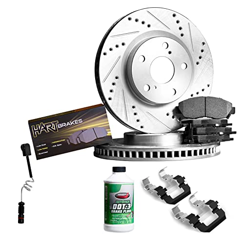 Hart Brakes Brake Kit For2004-2018 Bentley Continental| Drilled and Slotted