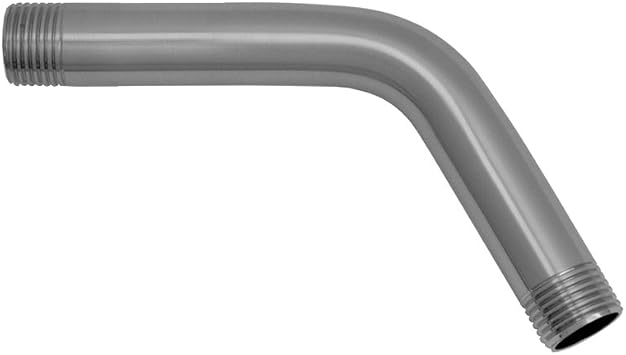 Jaclo 8043-PCU Brass Showerarm, 60 Degree 8", Polished Copper