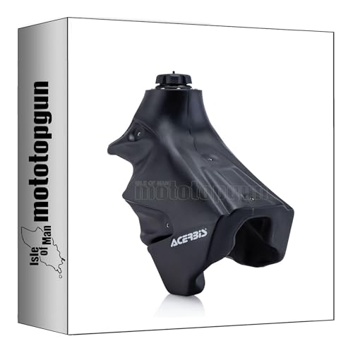 Tanque Acerbis 0023657.090.700 negro para moto Yamaha WR 125 2T