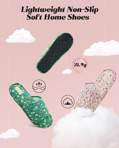Chinelos de casa para mulheres, chinelos de spa, chinelos de casa para convidados, chinelos de dedo