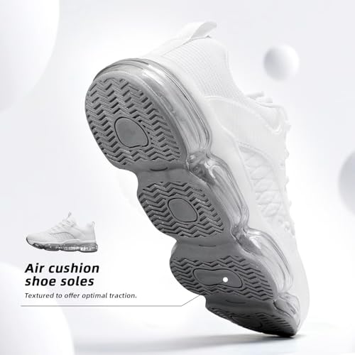 Image of Kapsen Womens Walking Running Shoes Air Cushion Breathable Fashion Tennis Sneakers Mesh Workout Casual Athletic Sports Gym