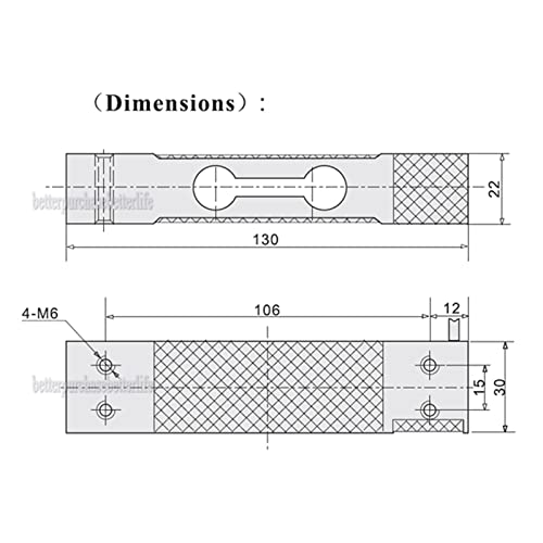 Sensor de celda de carga de alta precisión 0-100 kg para mediciones de metrología estables 5
