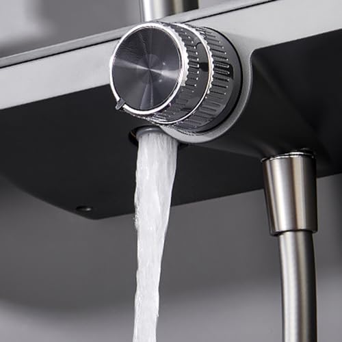 Colonne de douche avec mitigeur réglable pour éliminer le calcaire - 5
