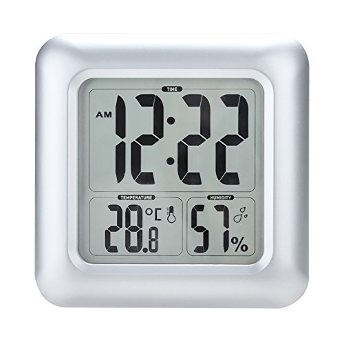 BALDR Bathroom LCD Waterproof Shower Clock