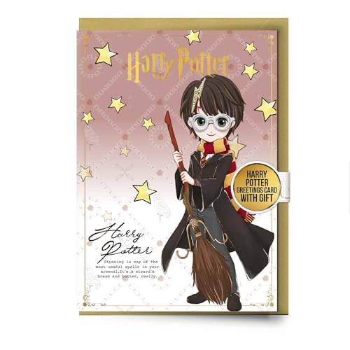 Busta inclusa Harry Potter Greetings Card with Badge