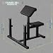 Imagen de AOWINNOX Banco de Fitness Negro Ajustable para Preacher Curl de Brazos