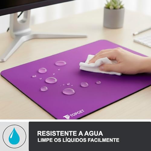 Mouse Pad TopGet ProControl | Gamer & Home Office | Precisão, Deslize Suave | Base Borracha Antiderrapante, Poliéster Durável