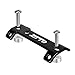Lixada1 Aluminum Alloy Double Headed Bicycle Bottle Cage Extender Mountain Bike Water Bottle Cage Mount Holder